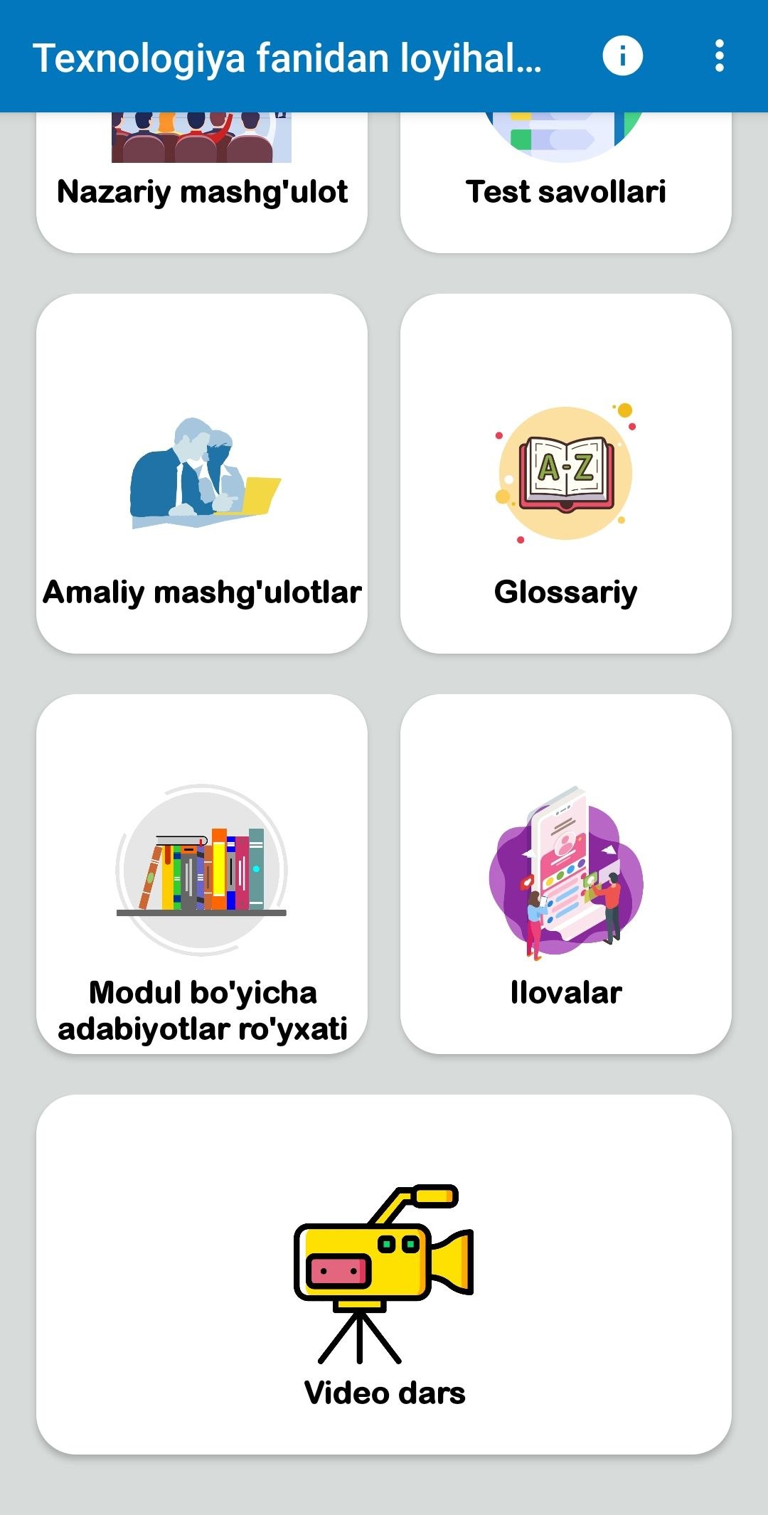 Jurayeva.Uz ilova ekrani